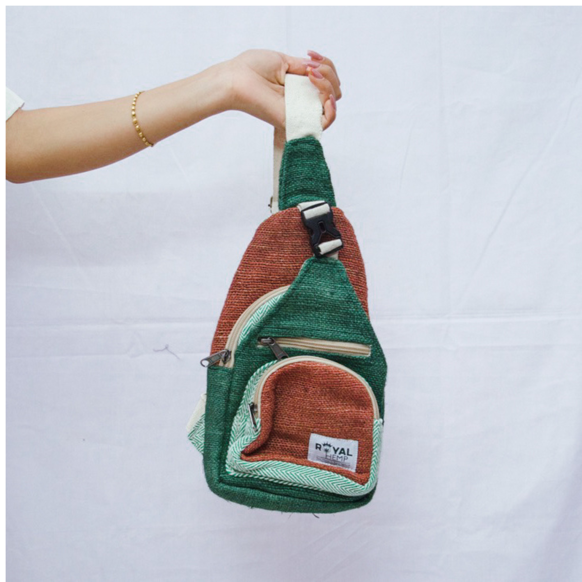100% HEMP CHEST BAG